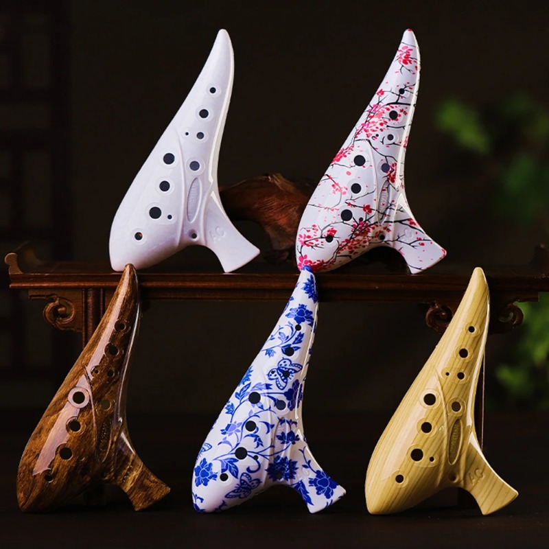 Musical Instrument Easy To Learn - 12 Hole Ocarina for Beginners Students
