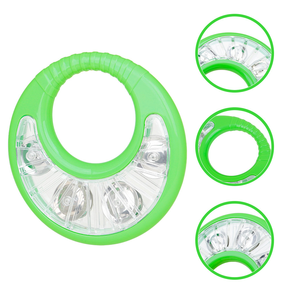 Musical Instrument You Shake - 2Pcs Hand Shaking Tambourine Musical Instrument