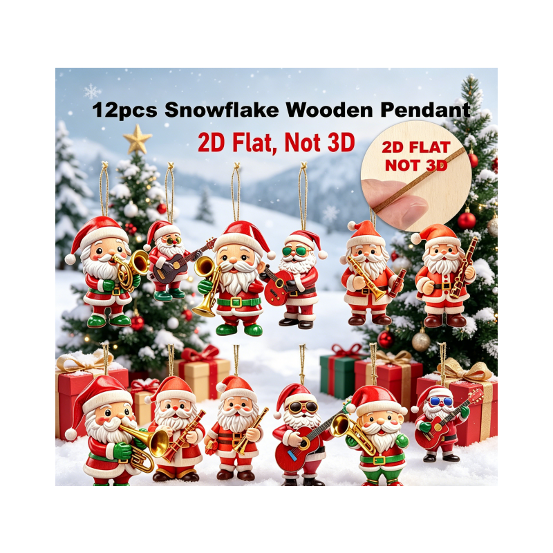 Musical Instrument Groups - 8/16 Pieces in Random Styles Christmas