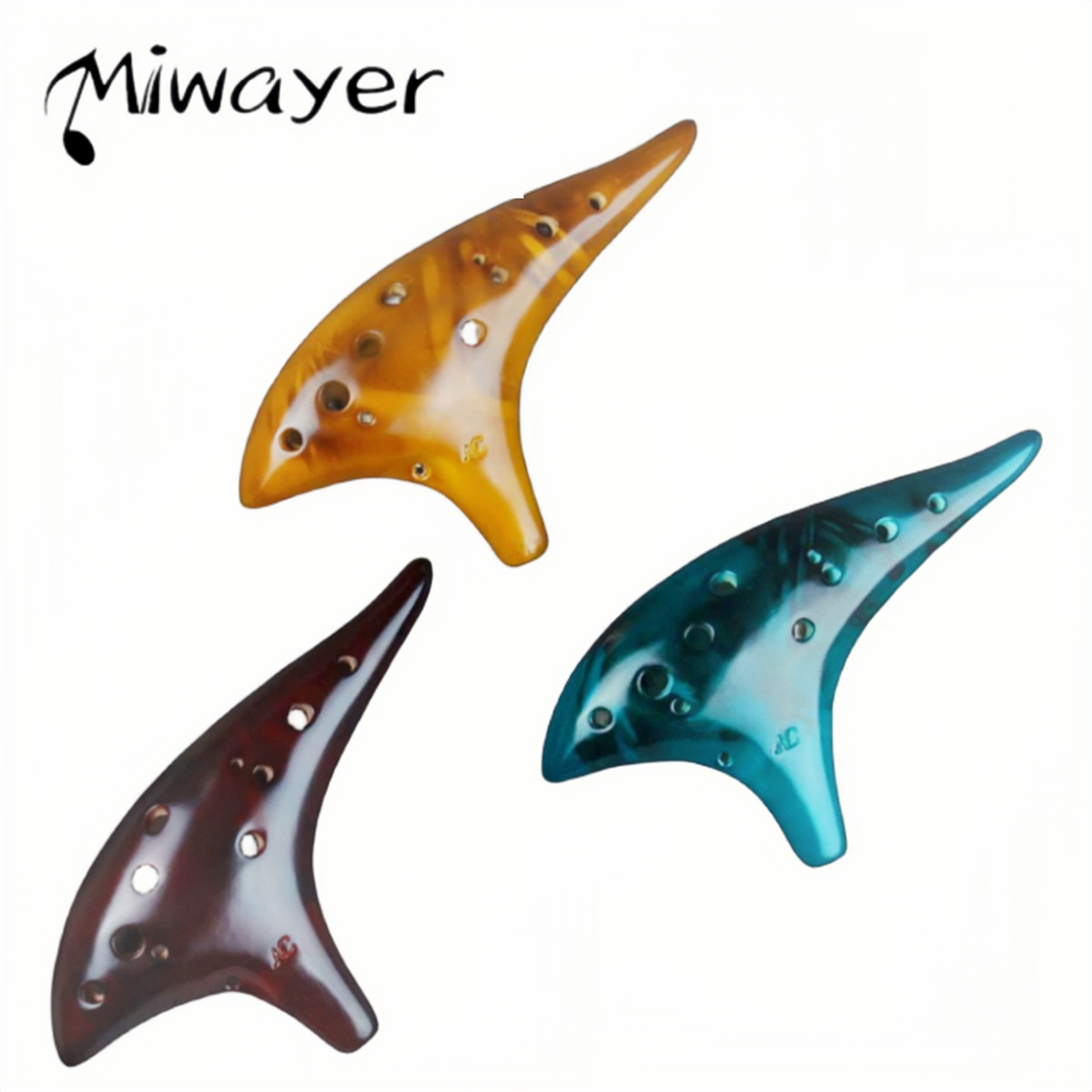 Musical Instrument In Chinese - Miwayer Ocarina12 Tones Alto C High