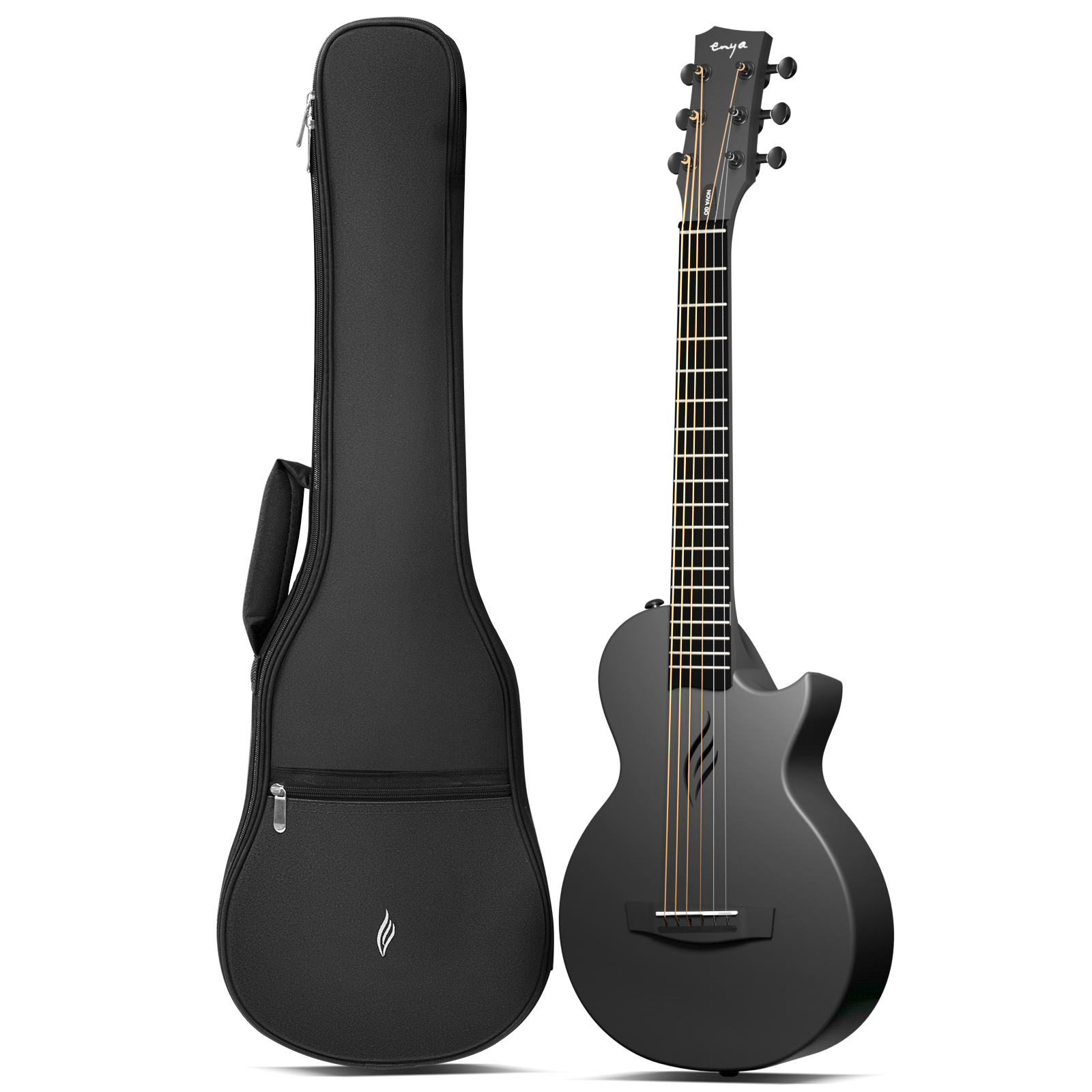 Dobro Resonator Guitar - Nova Go Mini Carbon Fiber Acoustic