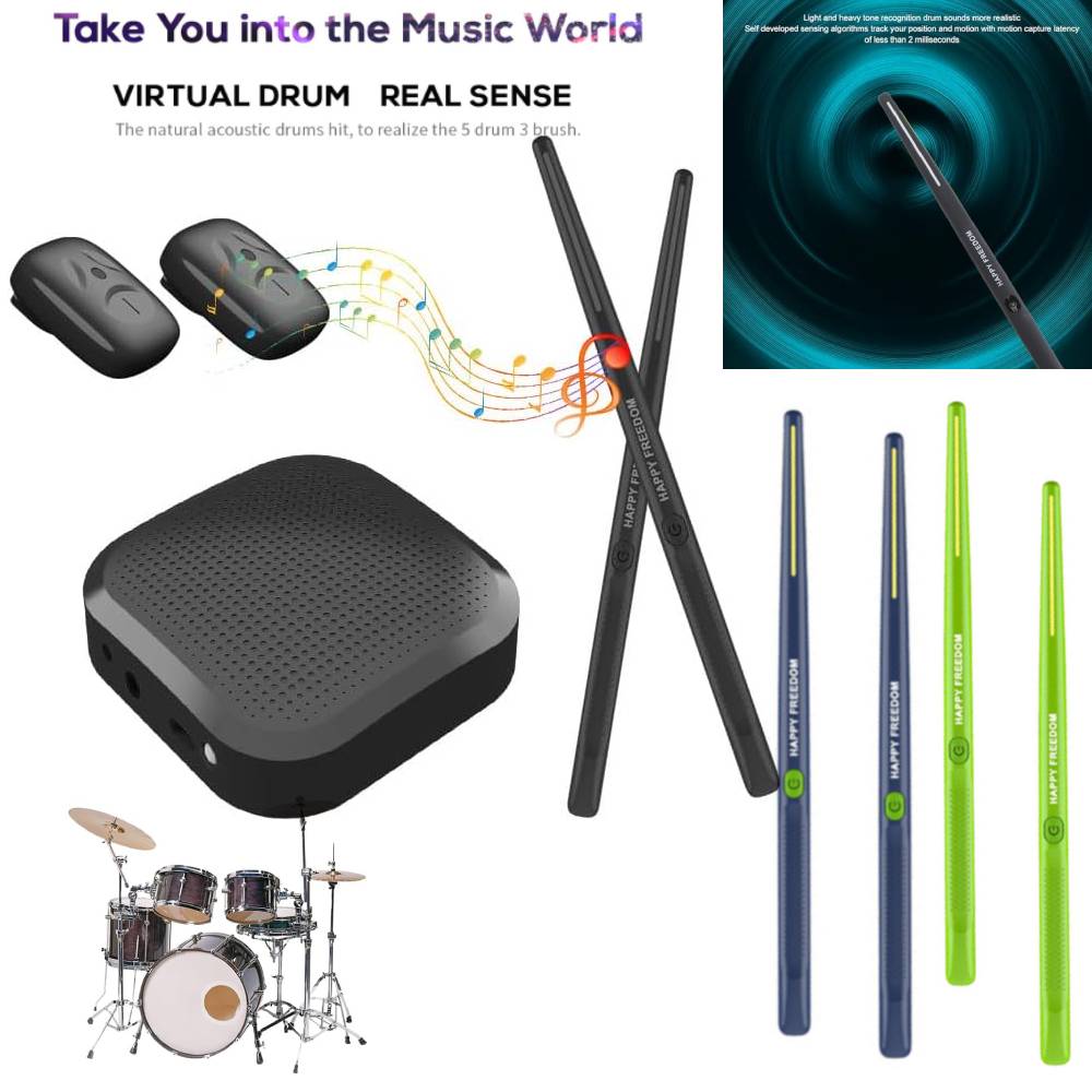 Somatosensory Virtual Drum Kit - Musical Instrument Virtual recensie en prijs