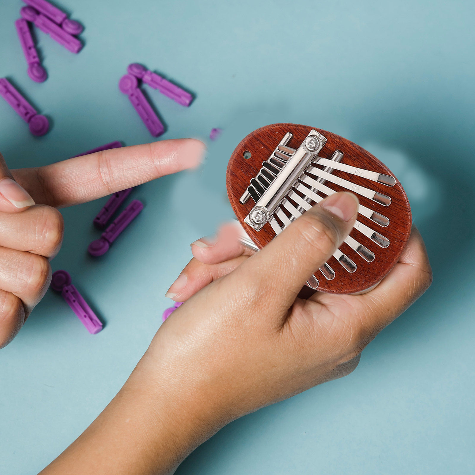 1Set Kalimba Thumb Piano Mini  - Musical Instrument For Beginners recensie en prijs