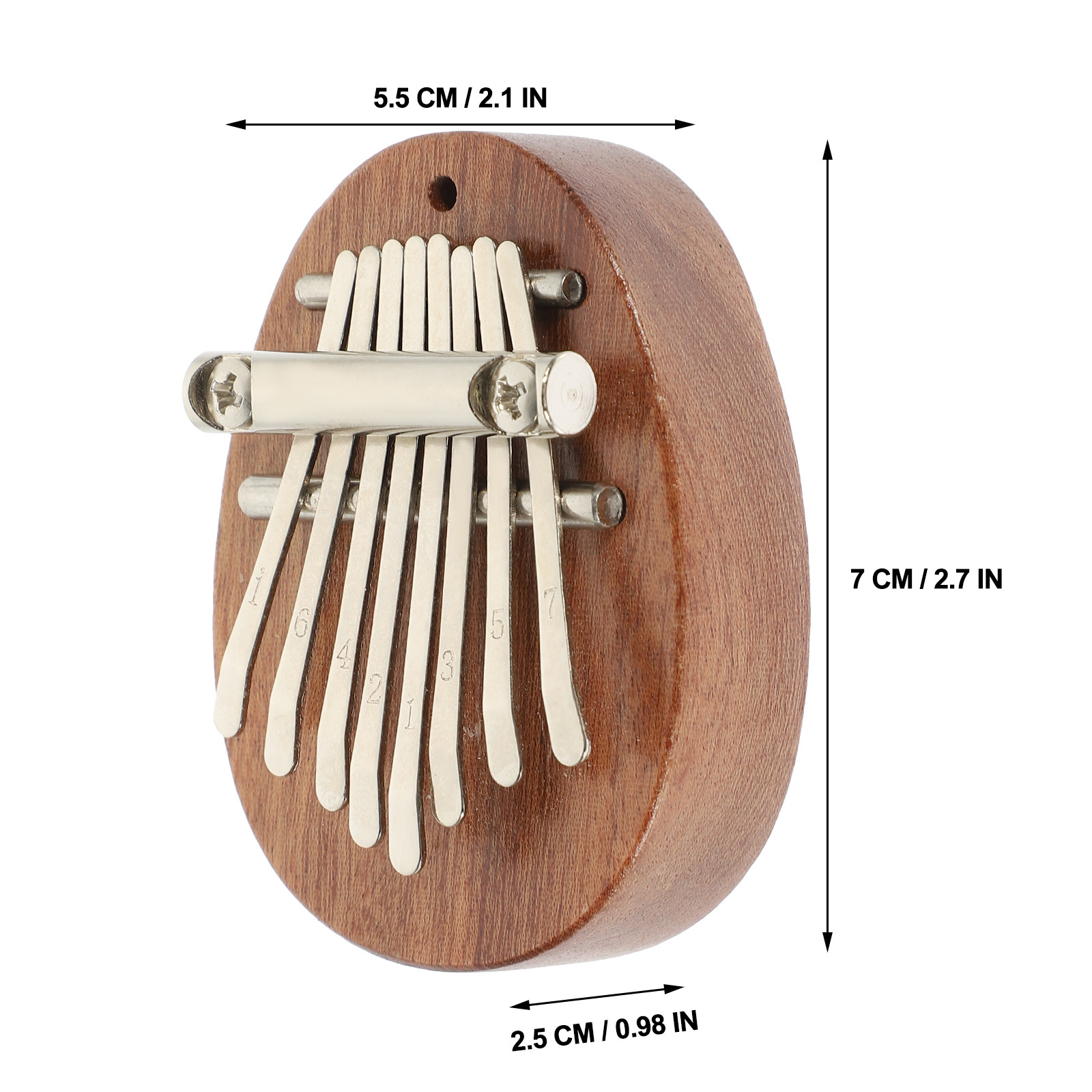1Set Kalimba Thumb Piano Mini  - Musical Instrument For Beginners recensie en prijs