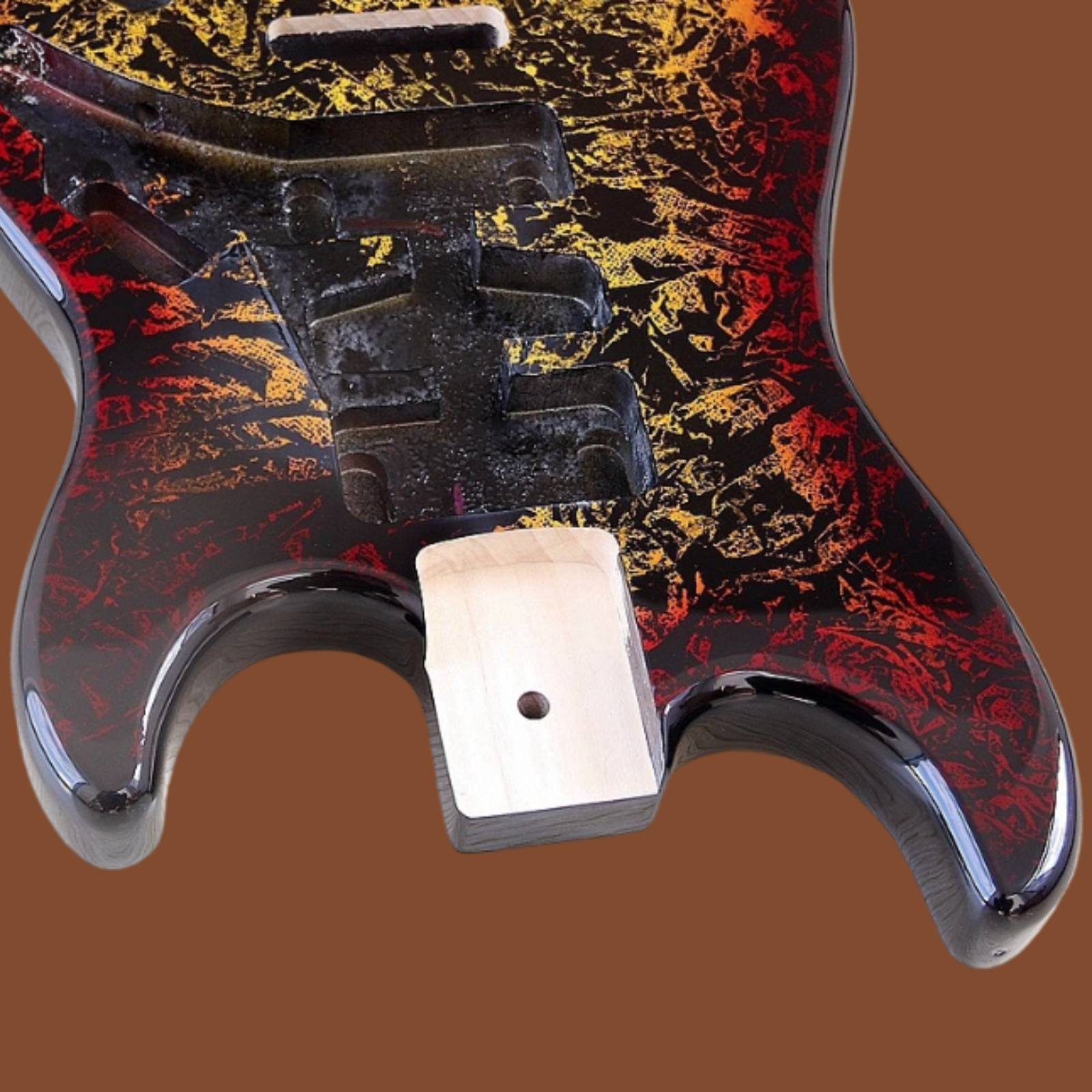 Electric Guitar Body Routed Ca - Musical Instrument For Beginners recensie en prijs