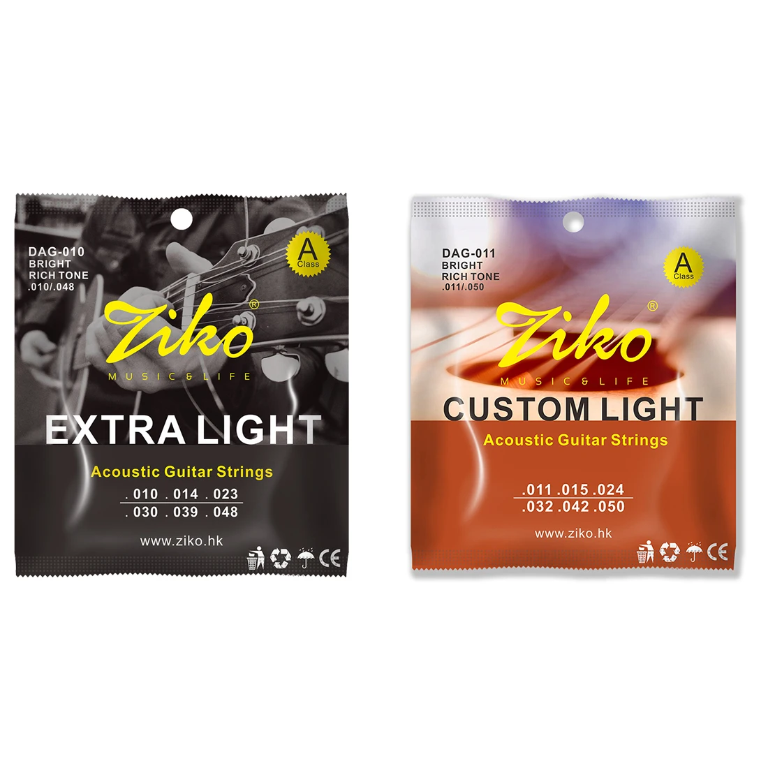 ZIKO Acoustic Guitar String St - Musical Instrument For Beginners recensie en prijs