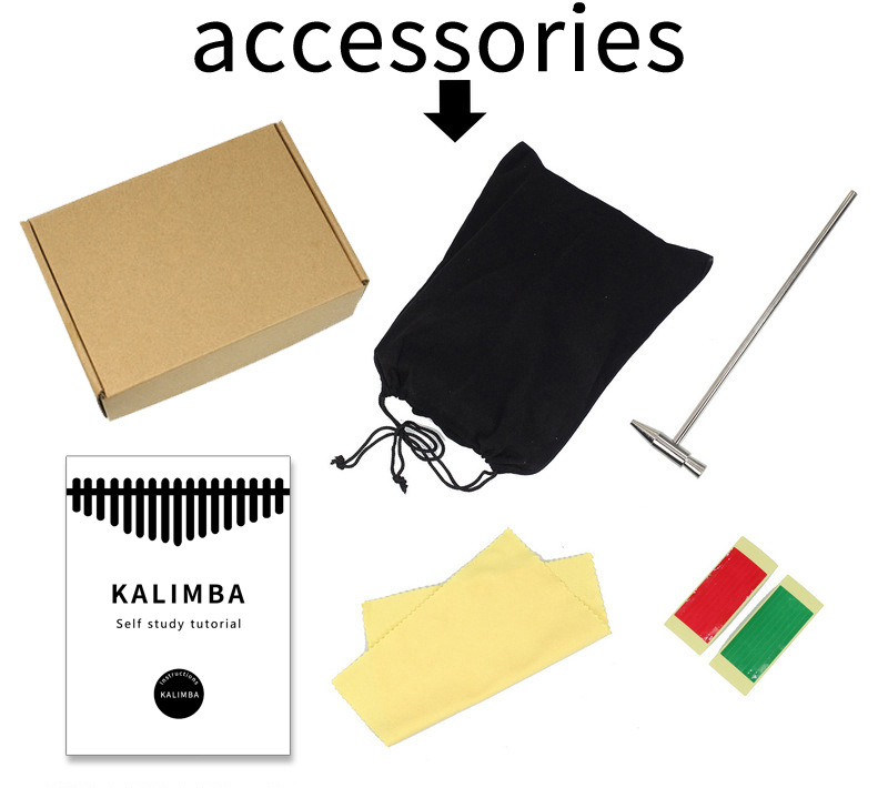 Colorful 21 Key Kalimba Kids C - Musical Instrument For Beginners recensie en prijs