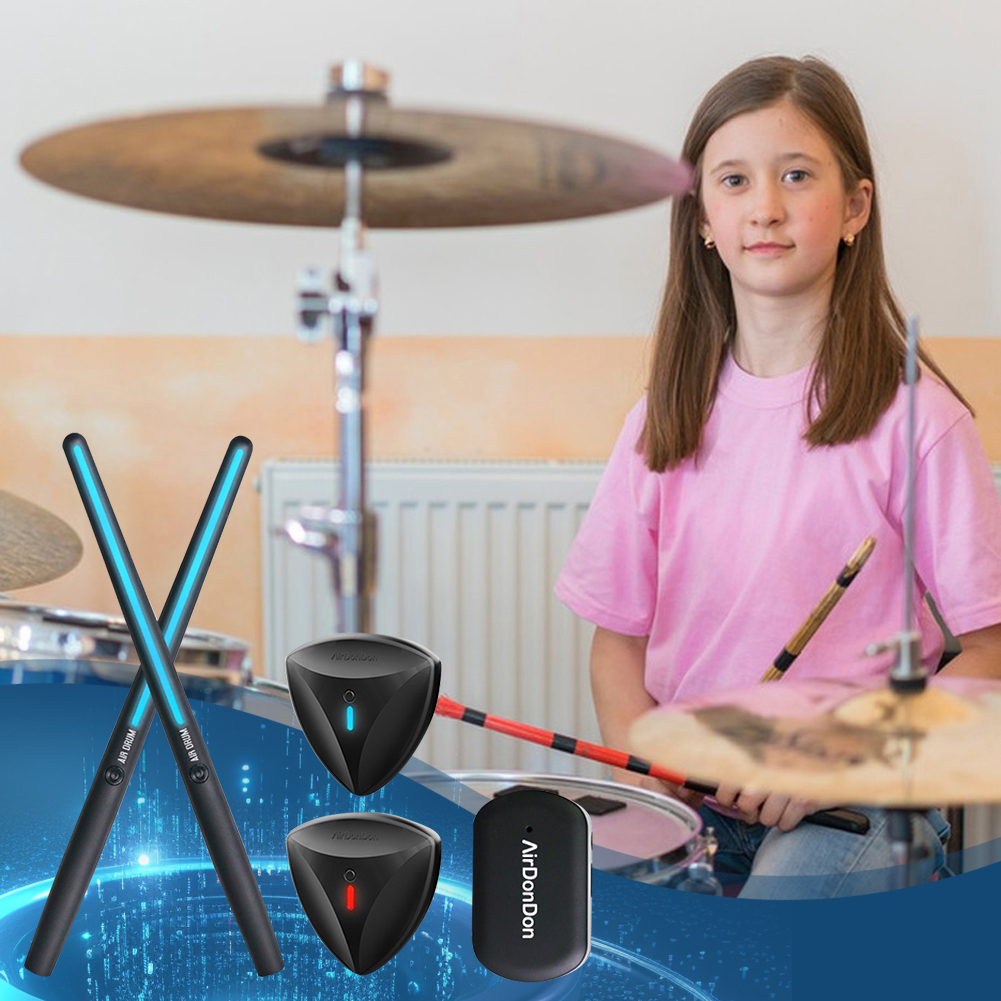 Portable Air Drum Set Air Drum - Musical Instrument Virtual recensie en prijs