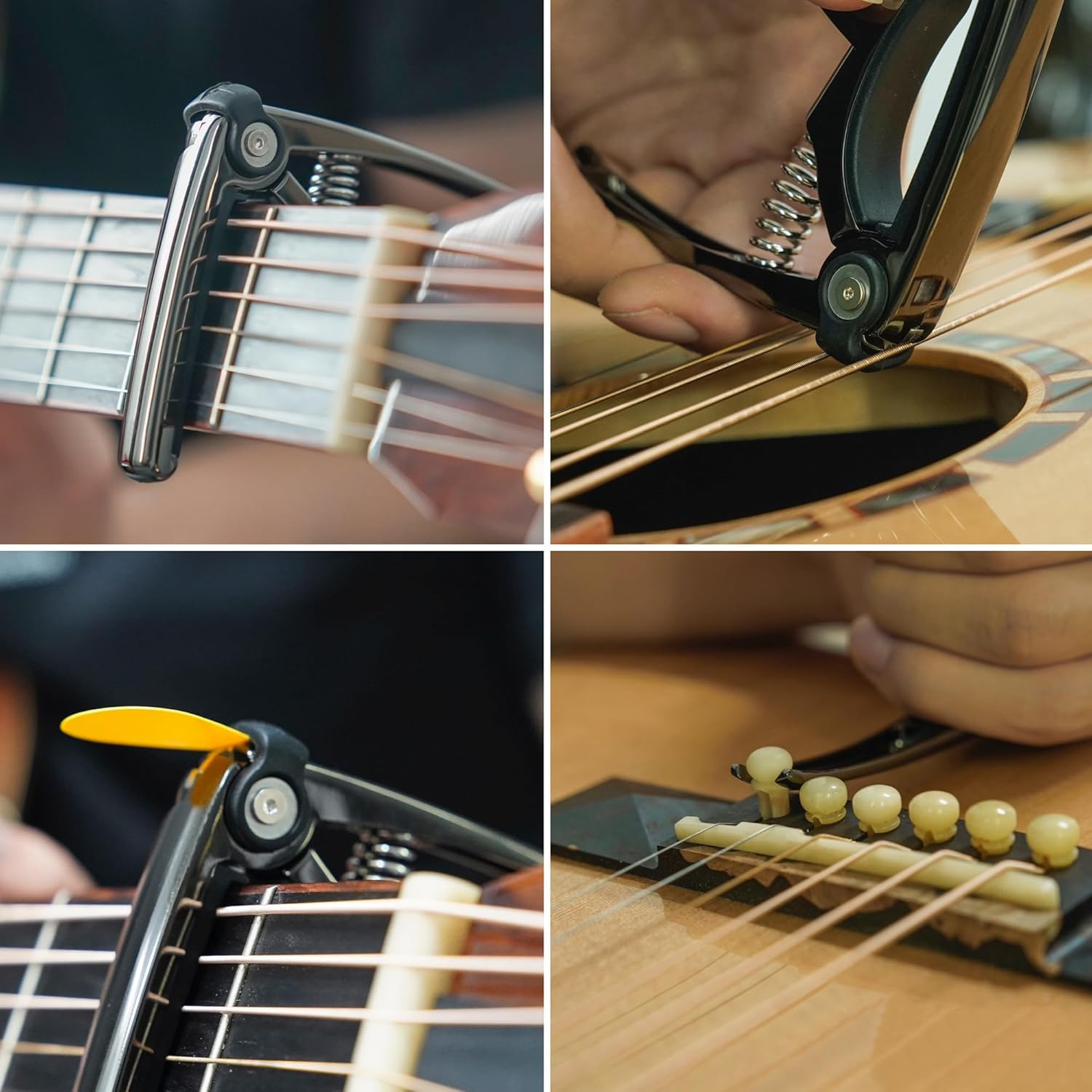 4-in-1 Guitar Capo for 6 Strin - Musical Instrument Note recensie en prijs