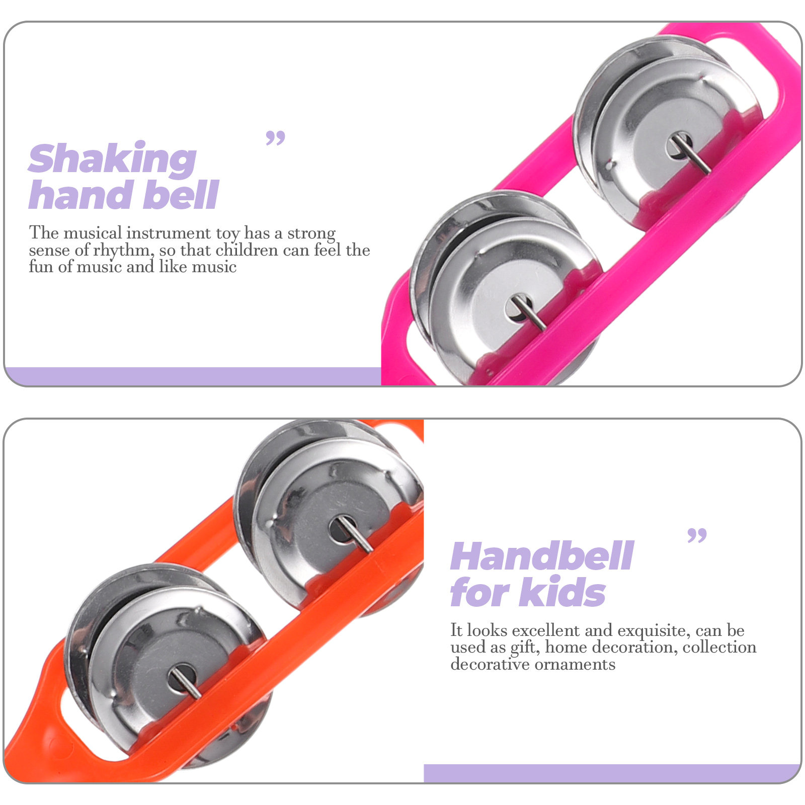 18Pcs Hand Bell Percussion Mus - Musical Instrument You Shake recensie en prijs