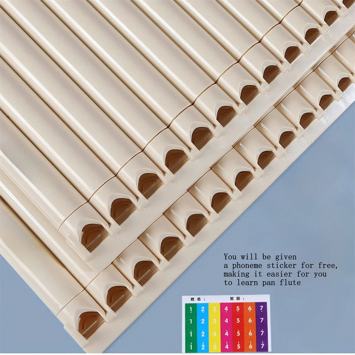 Miwayer Pan Flute 18 Pipes Eco - Musical Instrument Easy To Learn recensie en prijs