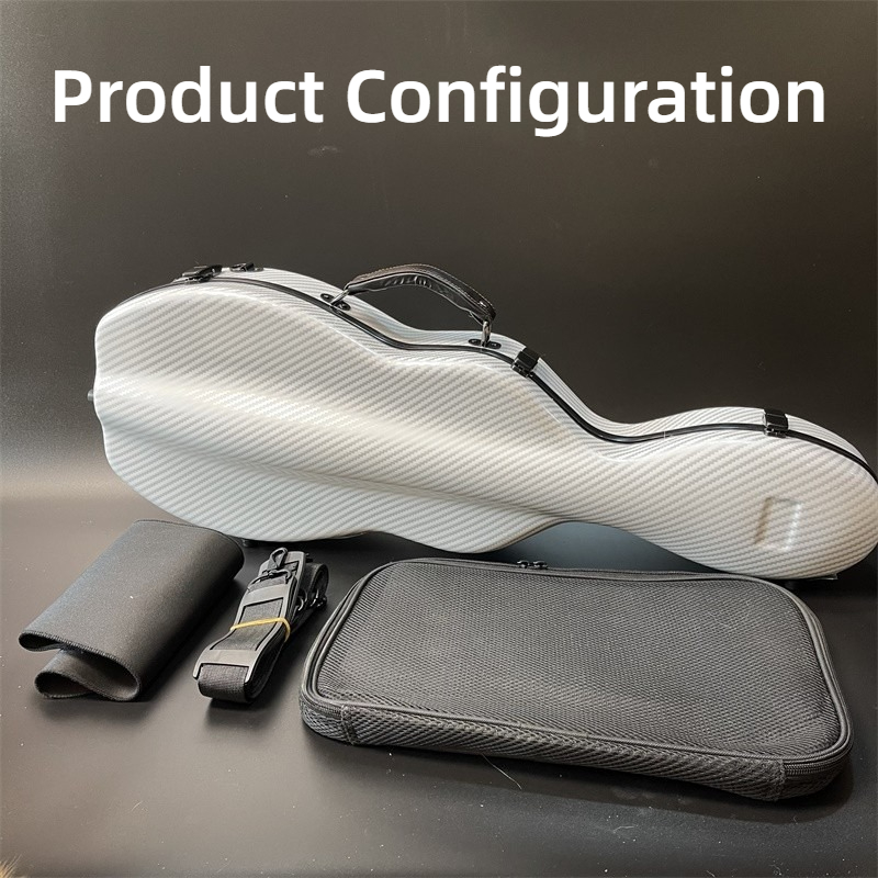 4/4 Carbon Fiber Violin Case L - Musical Instrument Box recensie en prijs