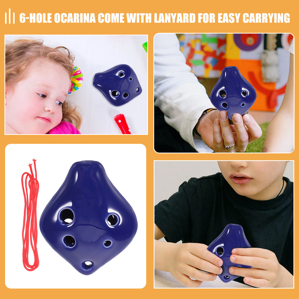 2Pcs Ceramic 6 Hole Ocarina Sm - Musical Instrument Groups recensie en prijs