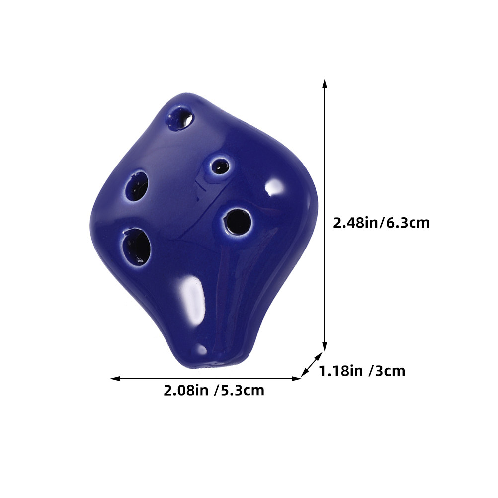 2Pcs Ceramic 6 Hole Ocarina Sm - Musical Instrument Groups recensie en prijs