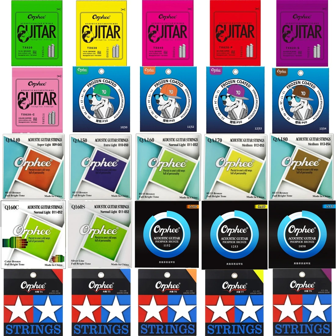 Orphee Acoustic Guitar Strings - Musical Instrument For Beginners recensie en prijs