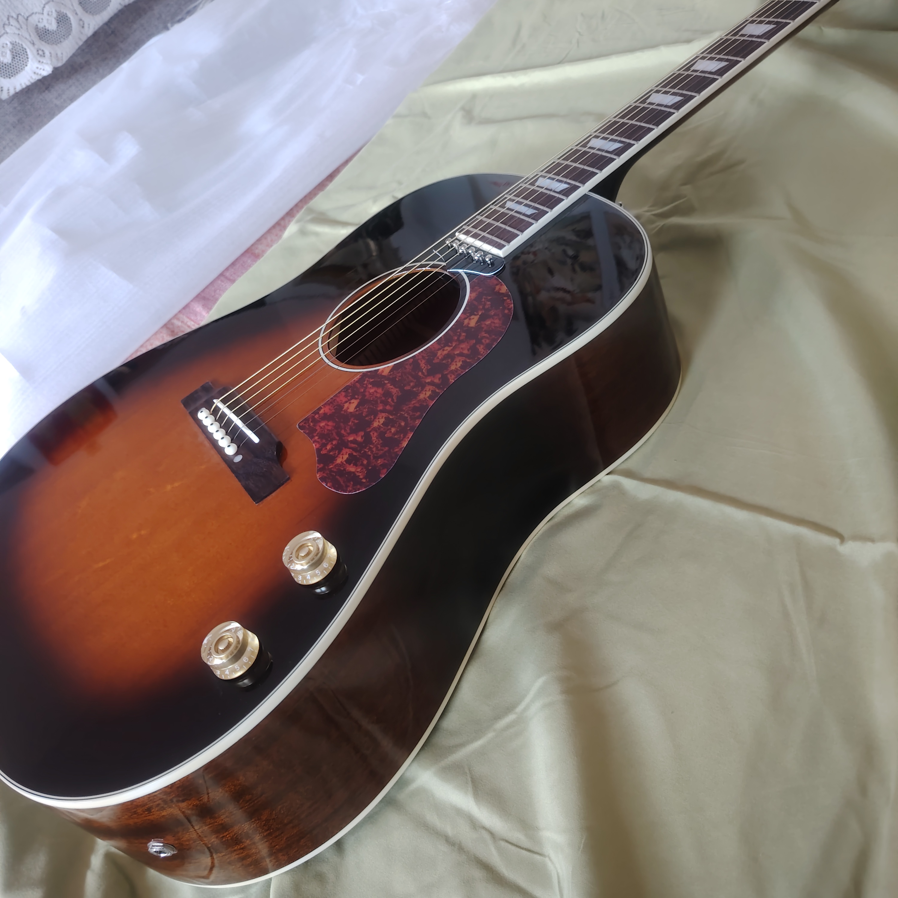 High quality 6-string J-160TS  - Musical Instrument For Beginners recensie en prijs