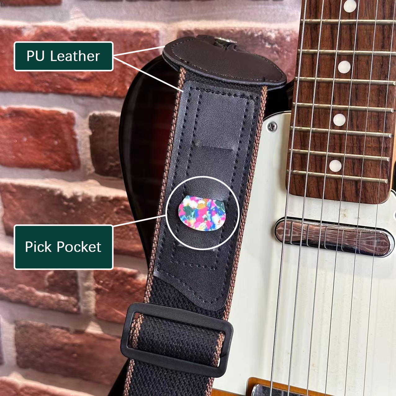 11Pcs Guitar Strap for Acousti - Musical Instrument Note recensie en prijs