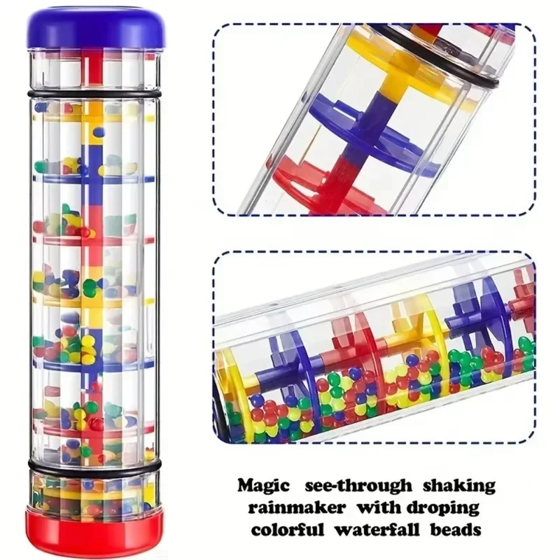 Rainbow Hourglass Rain Stick R - Musical Instrument You Shake recensie en prijs