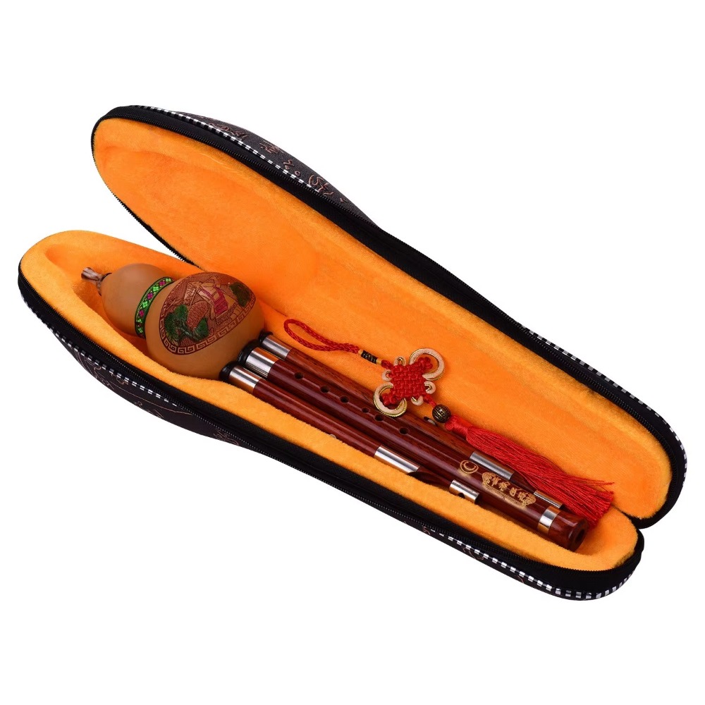 3-Tone C Key Hulusi Gourd Flut - Musical Instrument In Chinese recensie en prijs