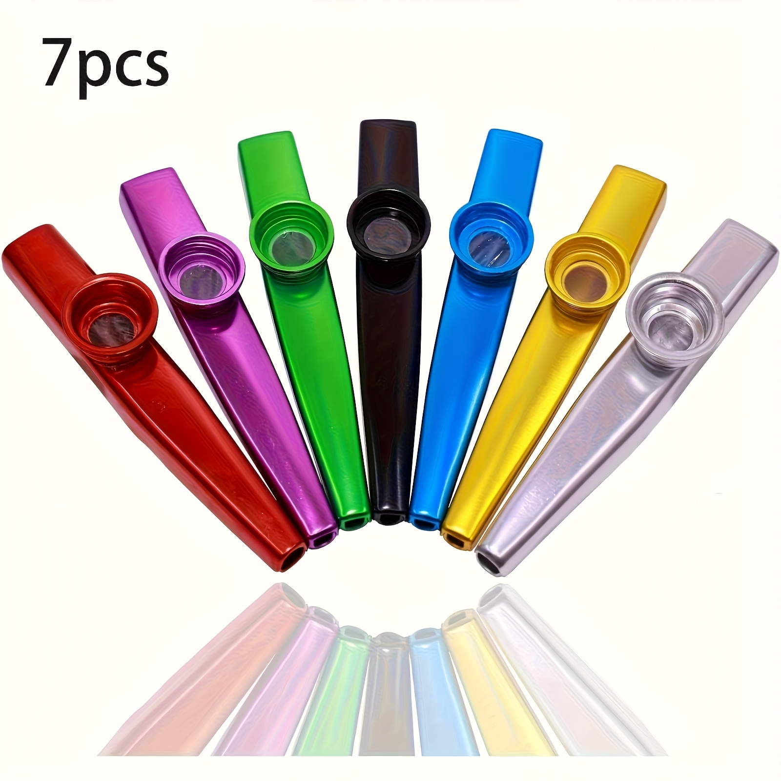 7pcs Metal Kazoos Simple Desig - Musical Instrument Note recensie en prijs