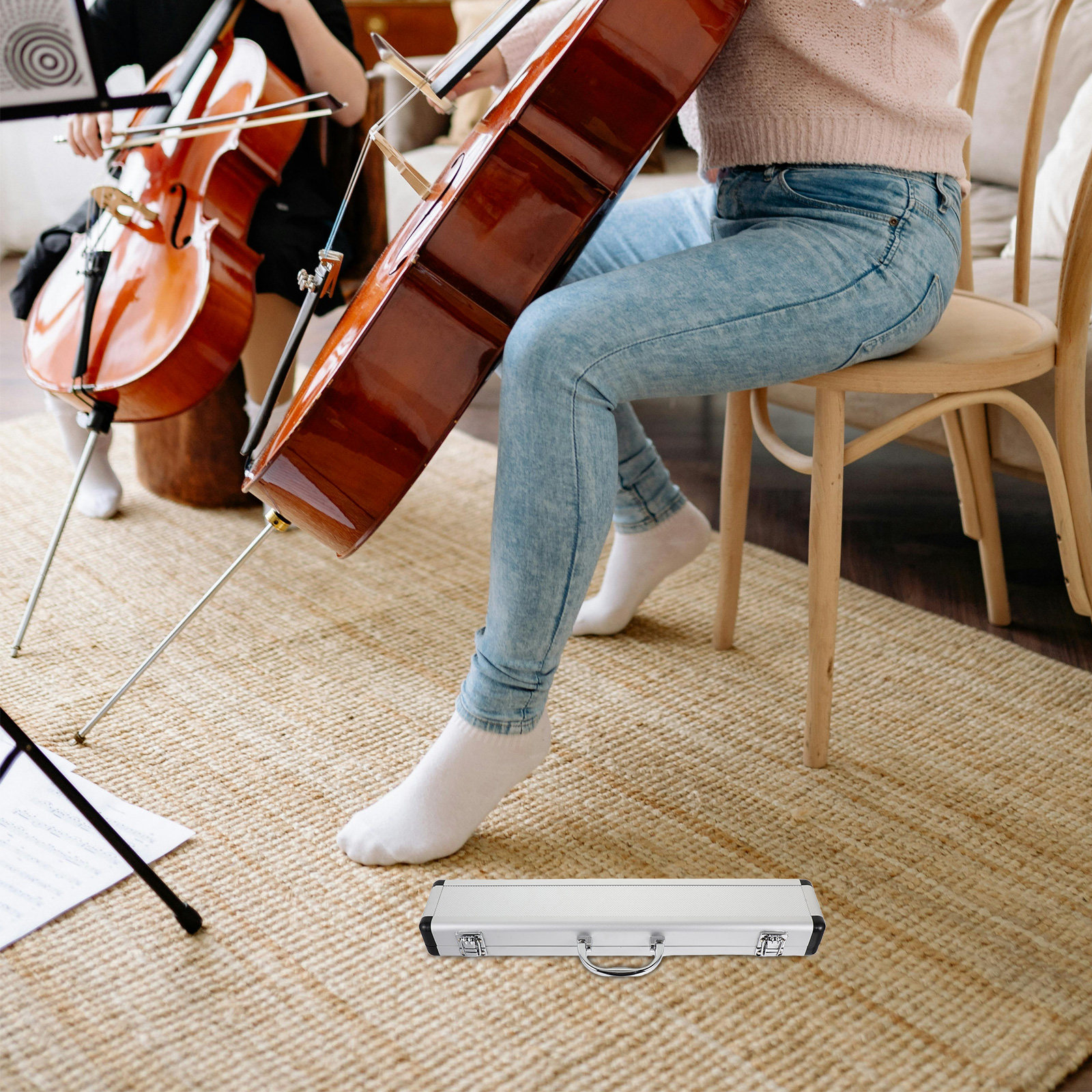 Flute Case Aluminum Alloy Port - Musical Instrument Box recensie en prijs