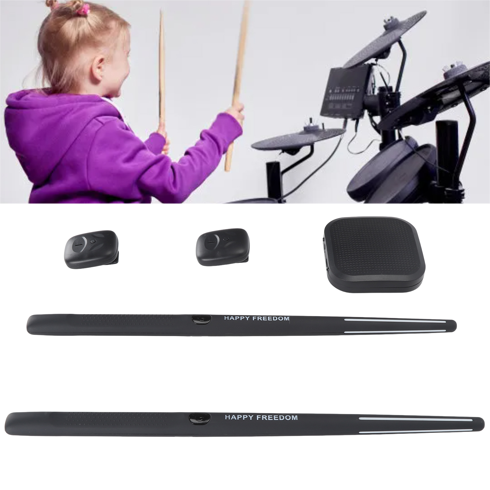 New Virtual Drum Kit Electroni - Musical Instrument Virtual recensie en prijs