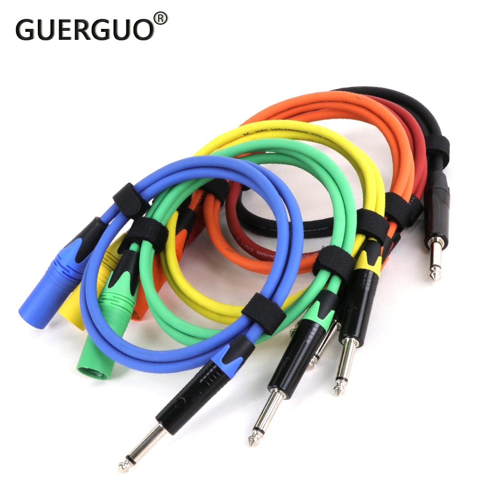 1PC 0.3-15M Mic Cord Jack 6.35 - Dobro Resonator Guitar recensie en prijs