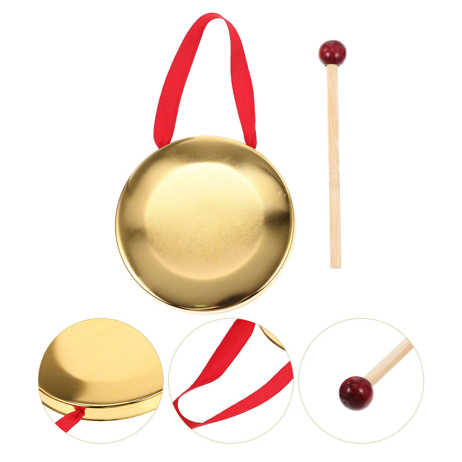 1Set Hand Held Gong with Malle - Musical Instrument In Chinese recensie en prijs