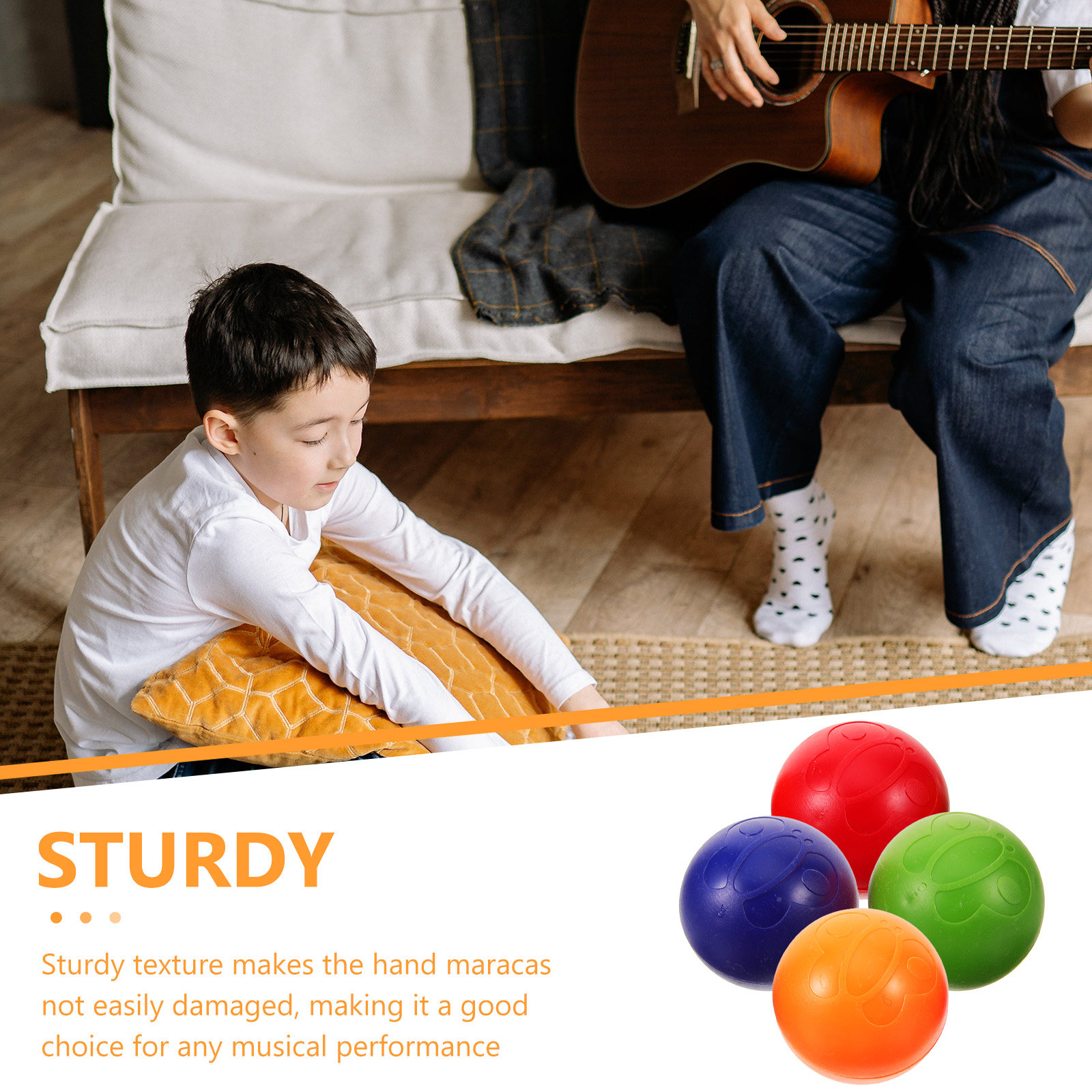 4Pcs Hand Shaker Balls Maracas - Musical Instrument You Shake recensie en prijs
