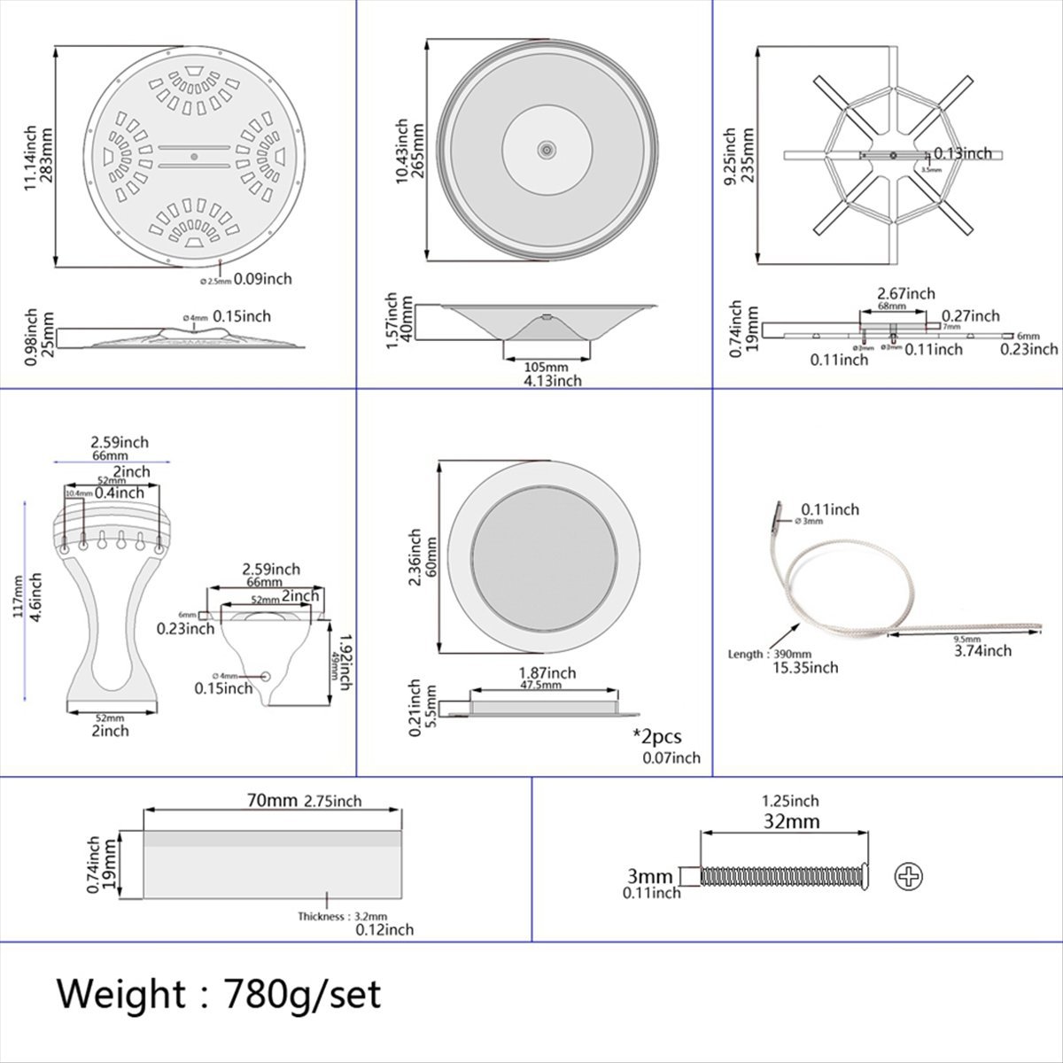 Y504A HOT  Resonator Cones Sou - Dobro Resonator Guitar recensie en prijs