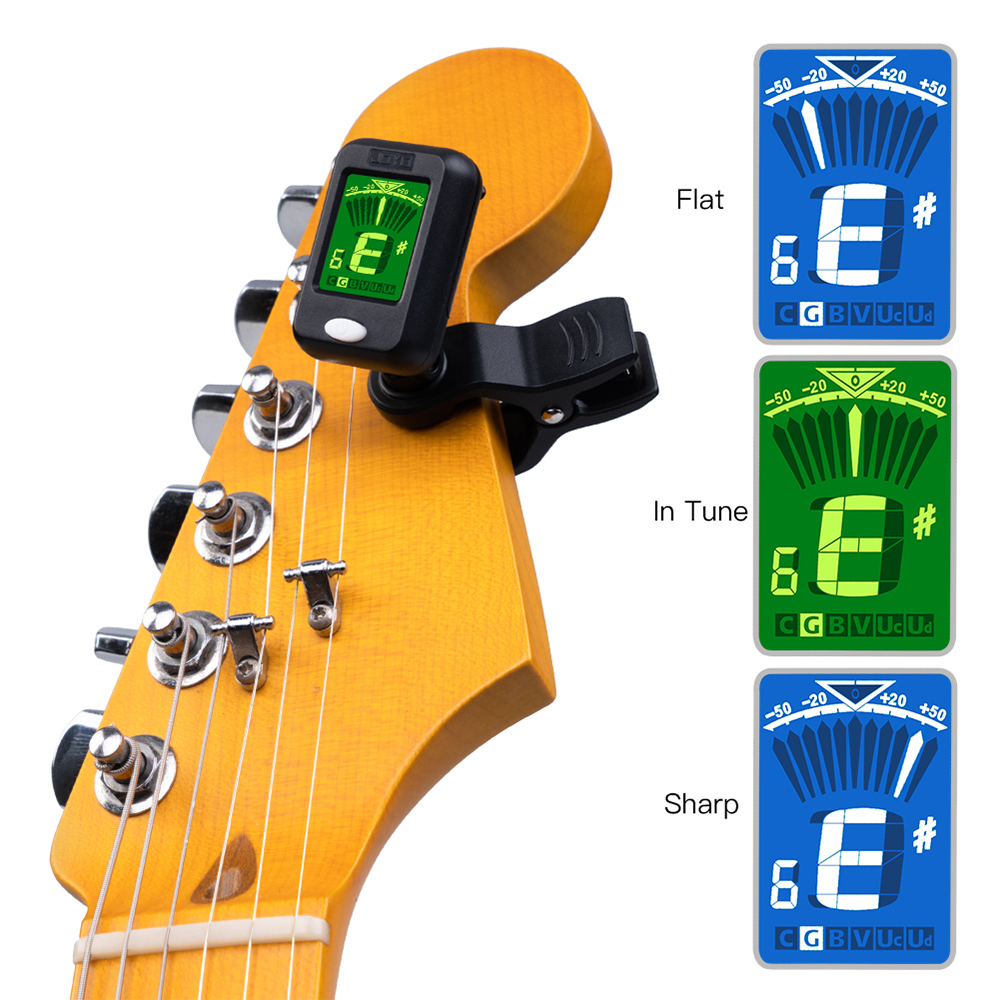 JOYO JT-09 Guitar Tuner Clip-o - Musical Instrument Note recensie en prijs