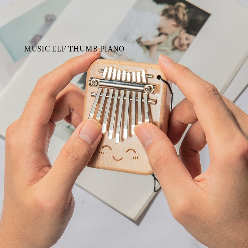 Solid Wood 9-tone Mini Thumb P - Musical Instrument For Beginners recensie en prijs