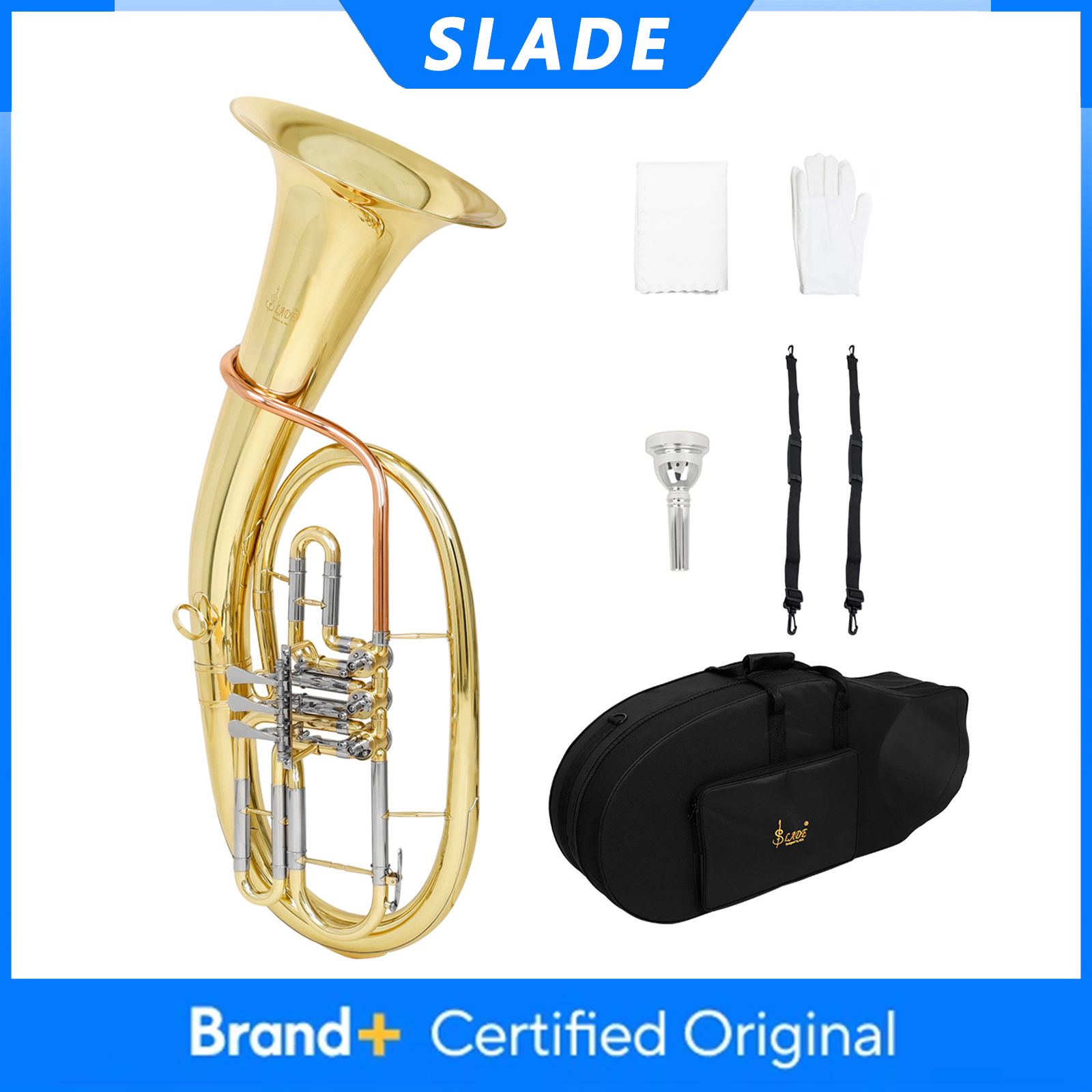 SLADE LDT910 3 Keys Bb Euphoni - Musical Instrument Euphonium recensie en prijs
