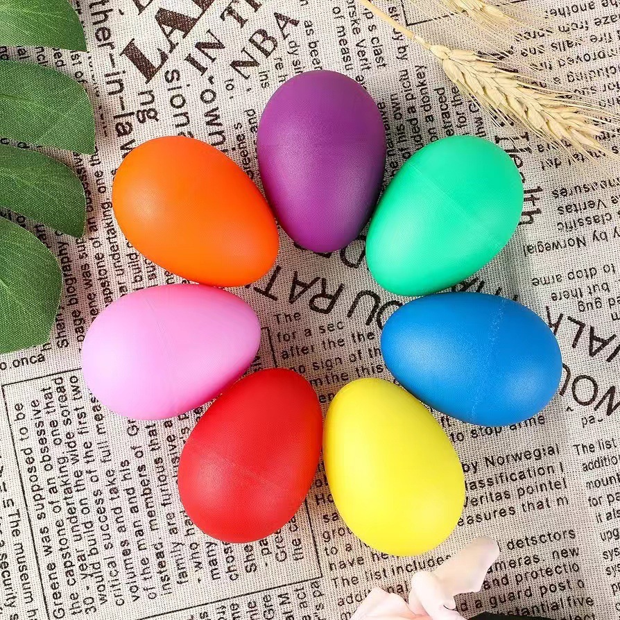 2Pcs Egg Shakers Plastic Percu - Musical Instrument You Shake recensie en prijs