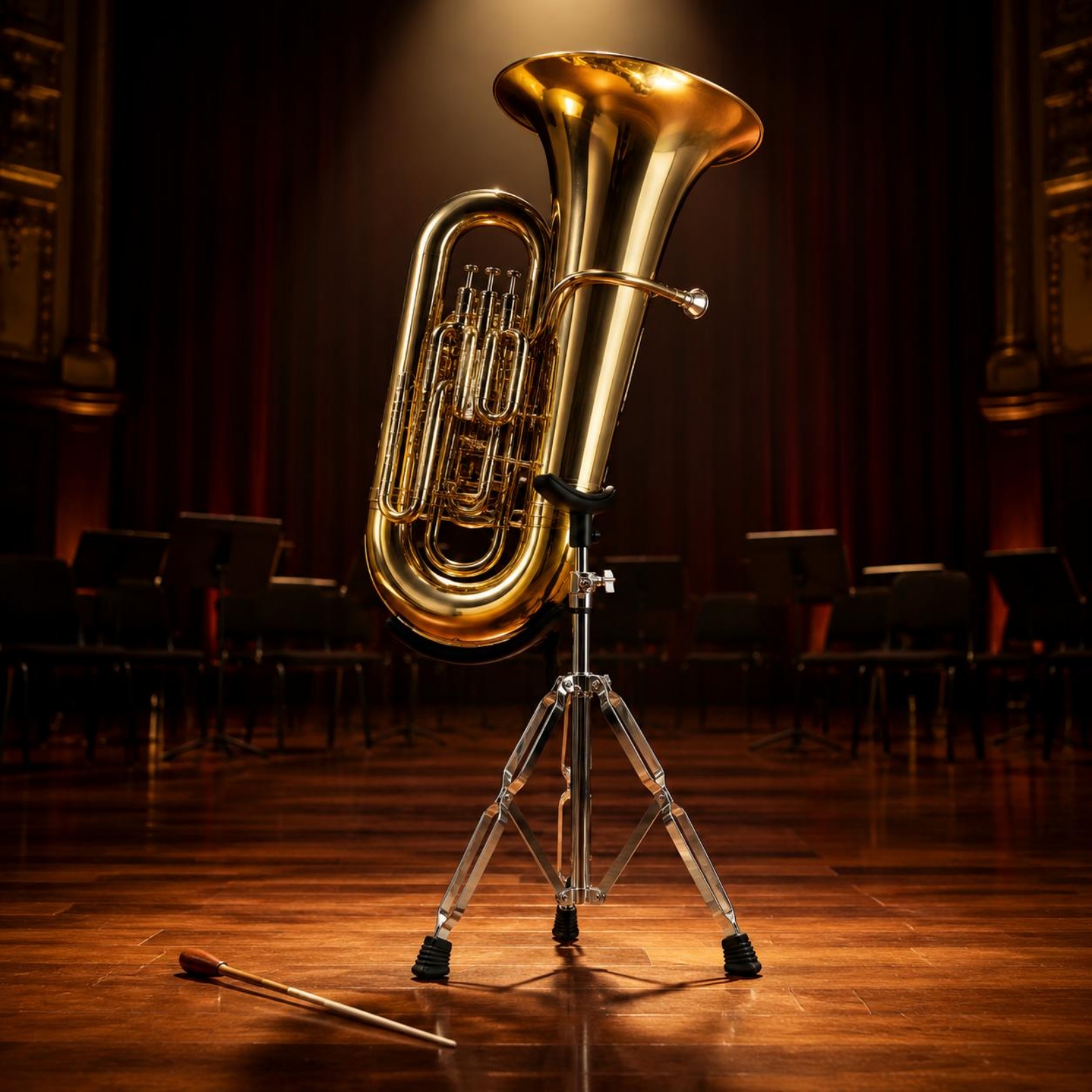 Tuba Stand Folding Tripod Euph - Musical Instrument Euphonium recensie en prijs