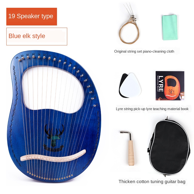 19 string Leia piano small har - Musical Instrument Easy To Learn recensie en prijs