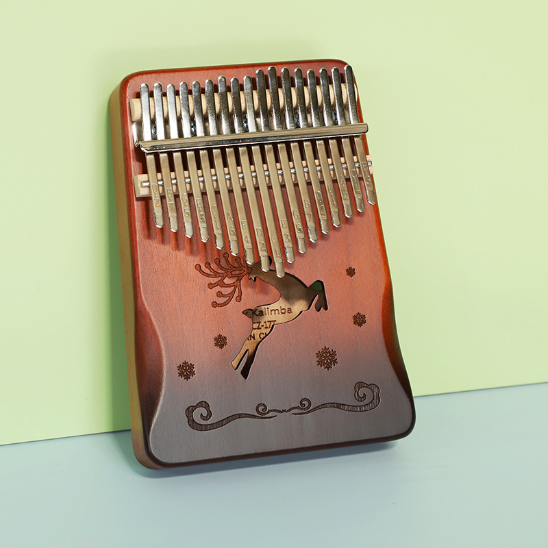 Mahogany Kalimba 21 Key Thumb  - Musical Instrument African recensie en prijs