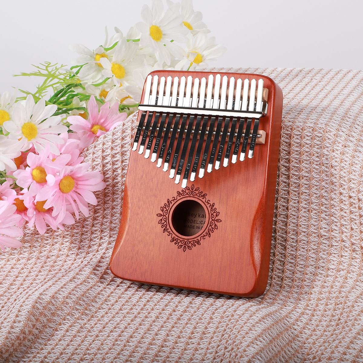 Mahogany Kalimba 21 Key Thumb  - Musical Instrument African recensie en prijs