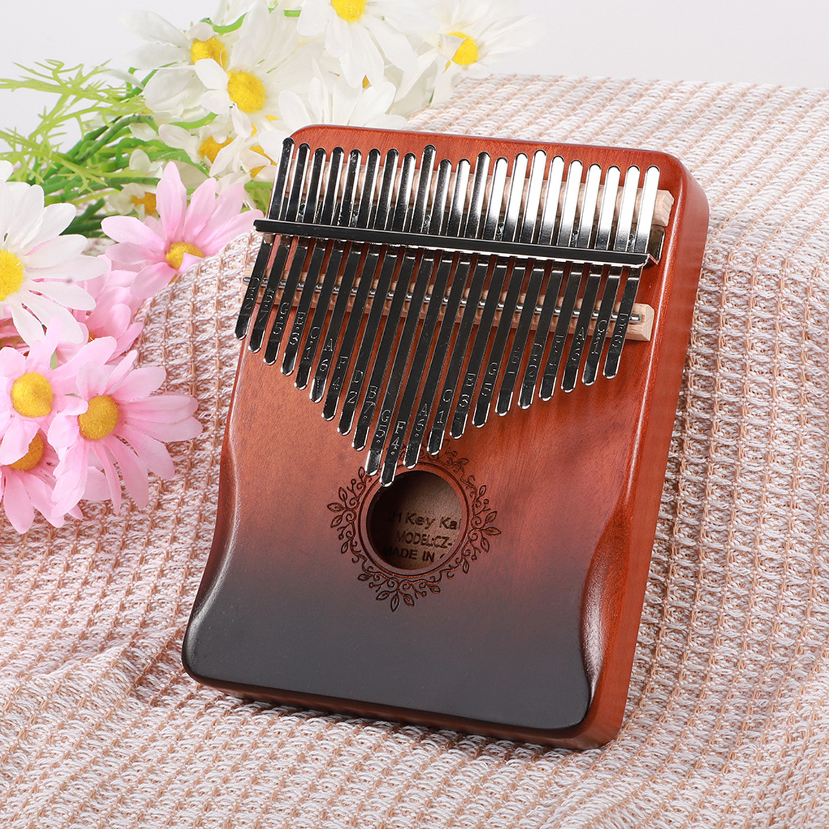 Mahogany Kalimba 21 Key Thumb  - Musical Instrument African recensie en prijs