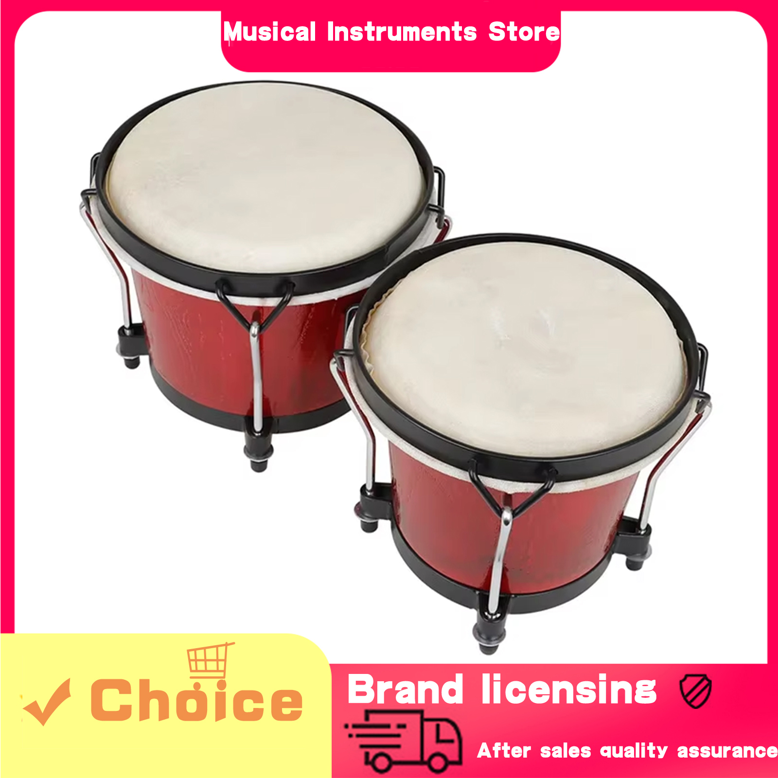 IRIN African Bongo Drums Woode - Musical Instrument African recensie en prijs