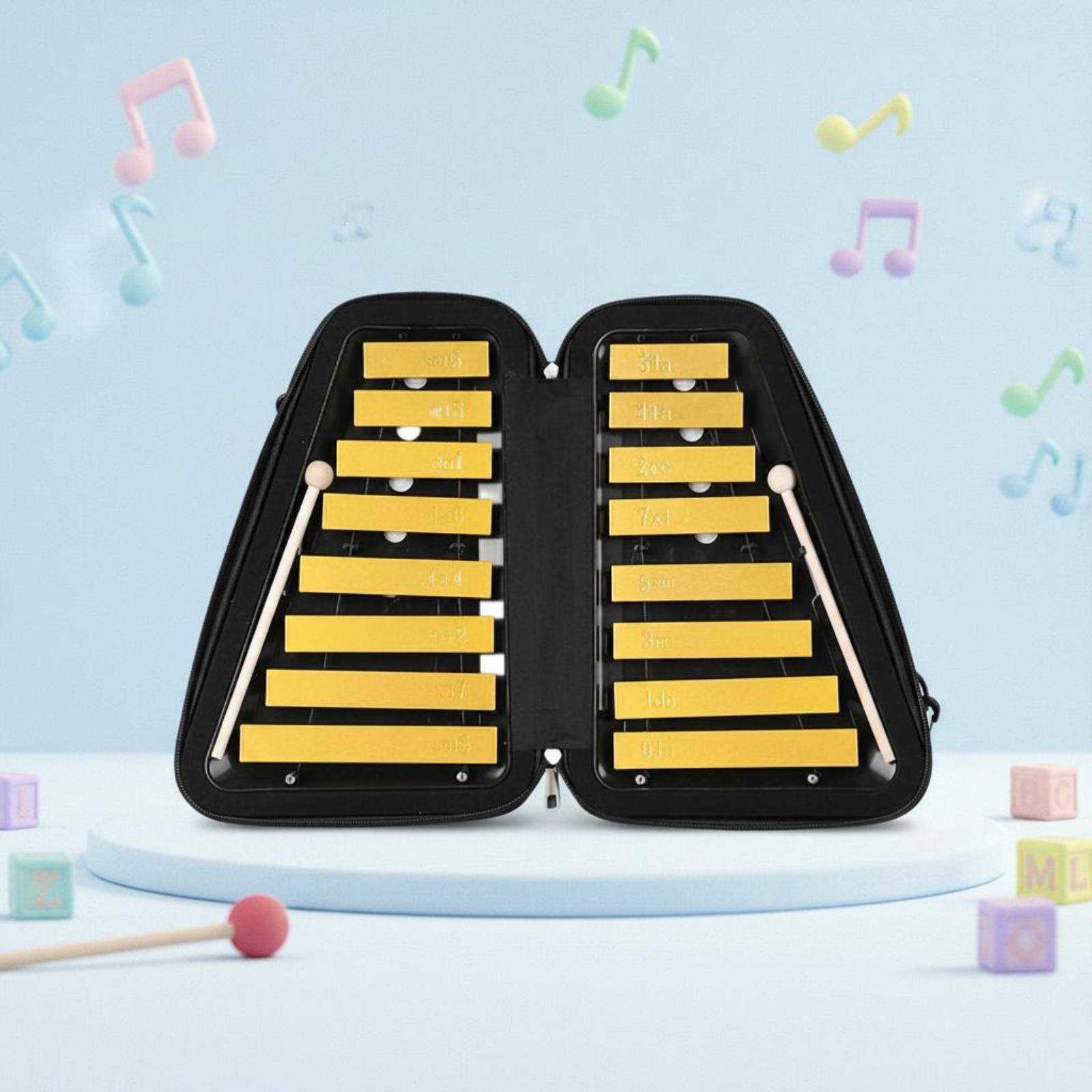 16-Note Aluminum Xylophone Han - Musical Instrument Easy To Learn recensie en prijs
