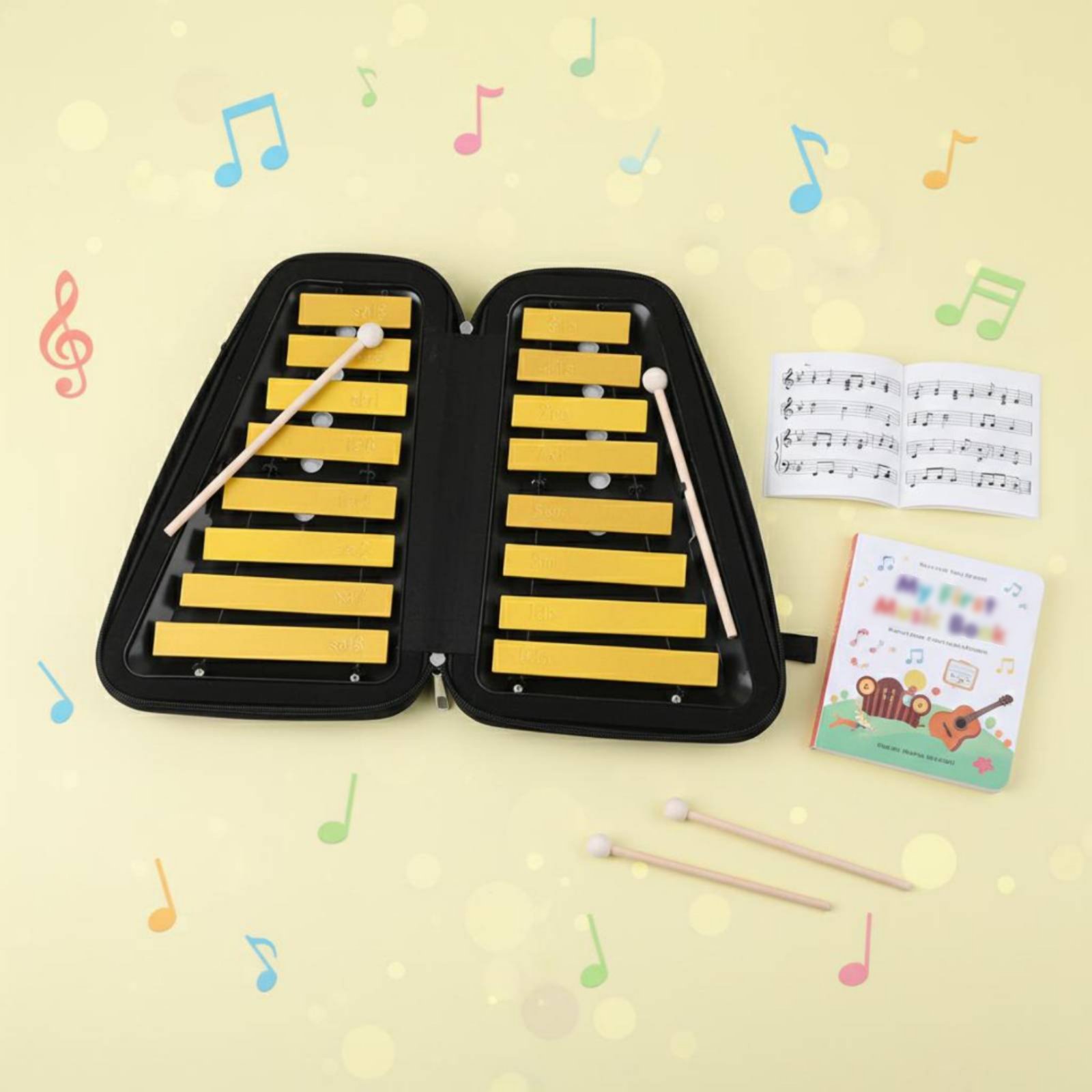 16-Note Aluminum Xylophone Han - Musical Instrument Easy To Learn recensie en prijs