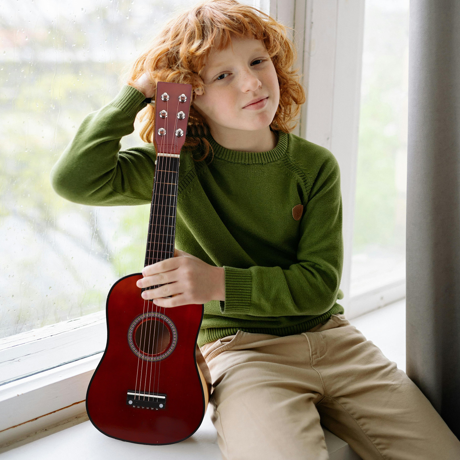 1Pcs 23 Inch Kids Folk Acousti - Musical Instrument Easy To Learn recensie en prijs