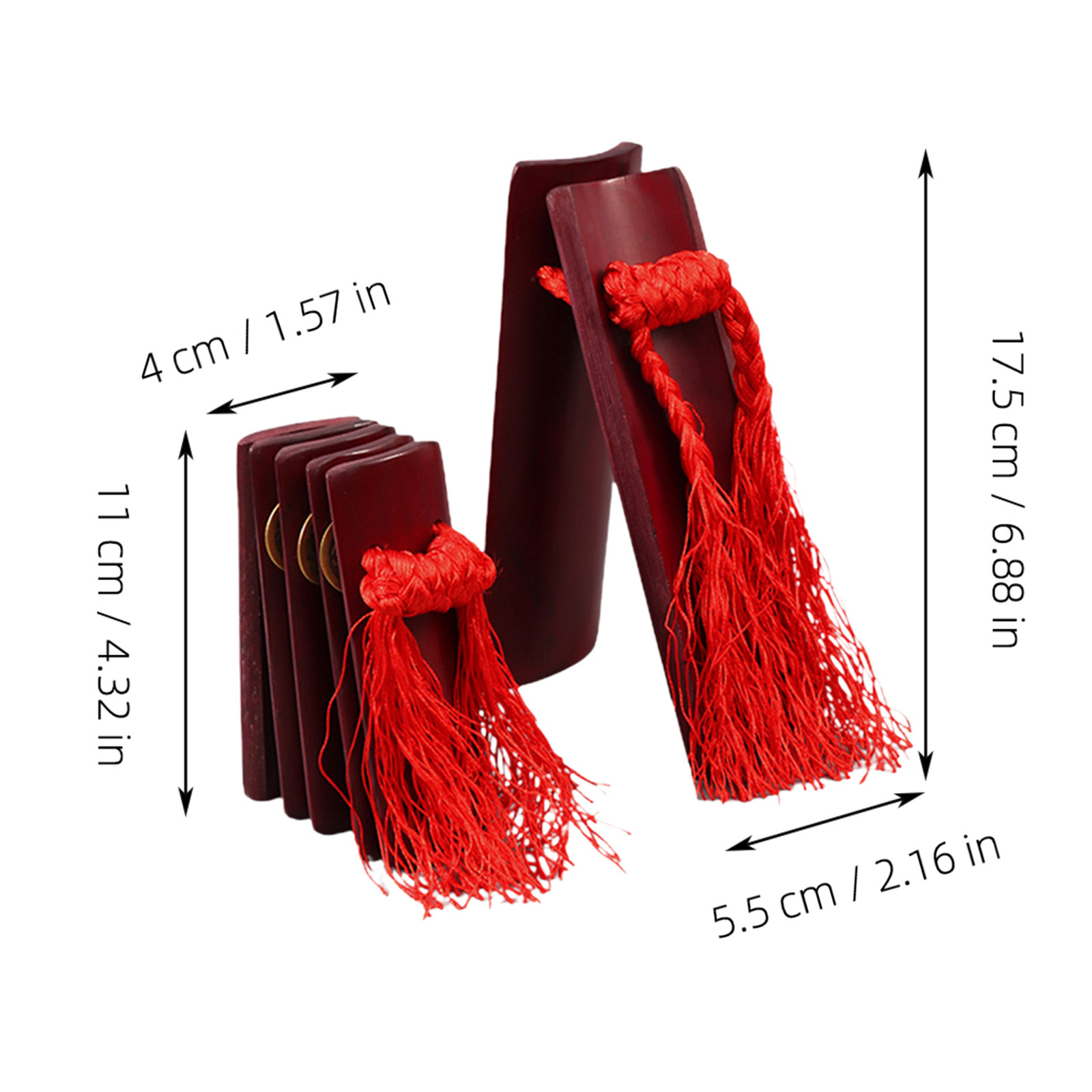 2Pcs Bamboo Chinese Allegro Cl - Musical Instrument In Chinese recensie en prijs