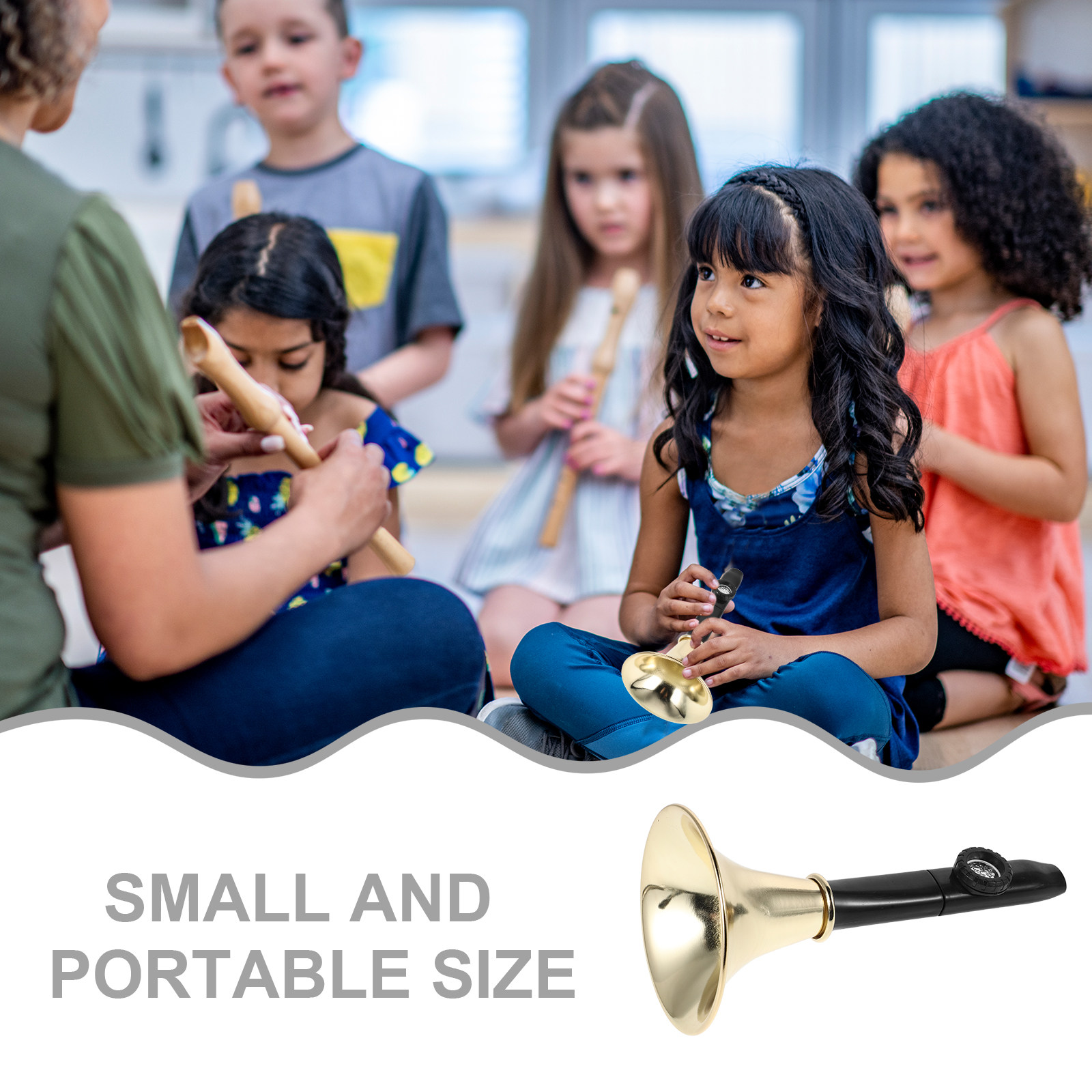 Kazoo Metal Trumpet Black Easy - Musical Instrument Easy To Learn recensie en prijs