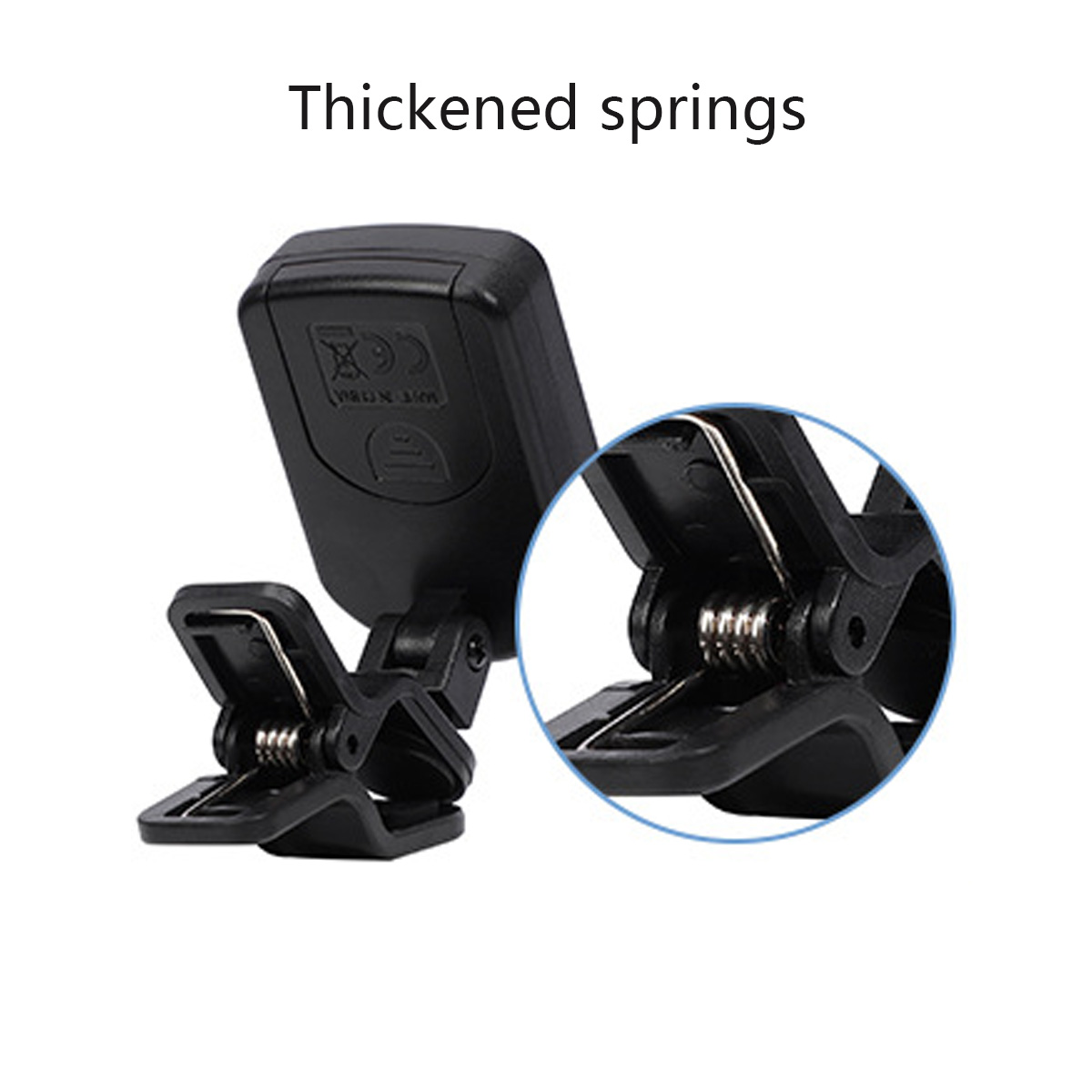 Clip-On Guitar Tuner with Regu - Musical Instrument Note recensie en prijs