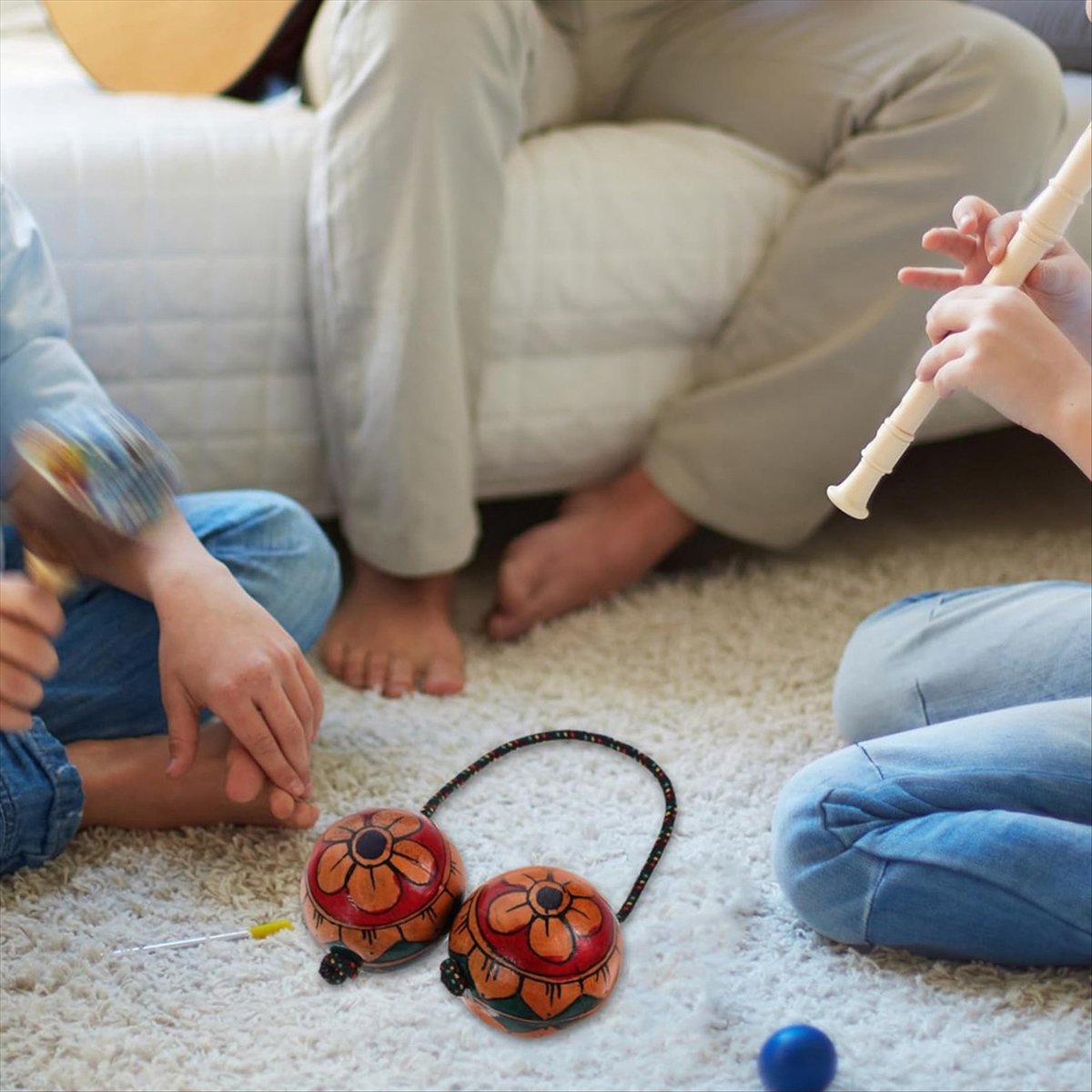 【HOT!TURE】Hand Drawn Maracas M - Musical Instrument You Shake recensie en prijs