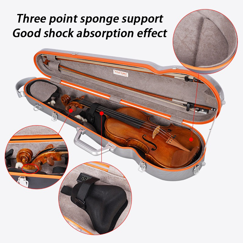 3/4 4/4 Violin Case Waterproof - Musical Instrument Box recensie en prijs