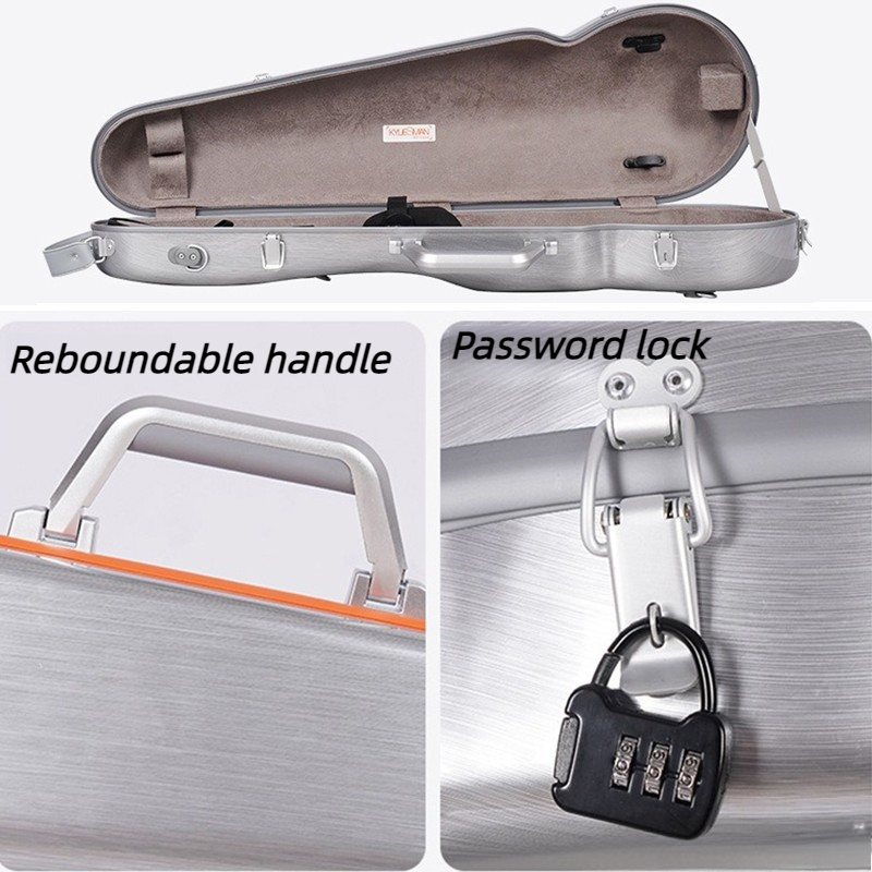 3/4 4/4 Violin Case Waterproof - Musical Instrument Box recensie en prijs